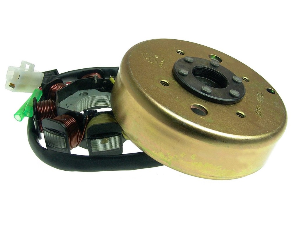 Lichtmaschine / Stator komplett 50ccm GY-6 China 4T