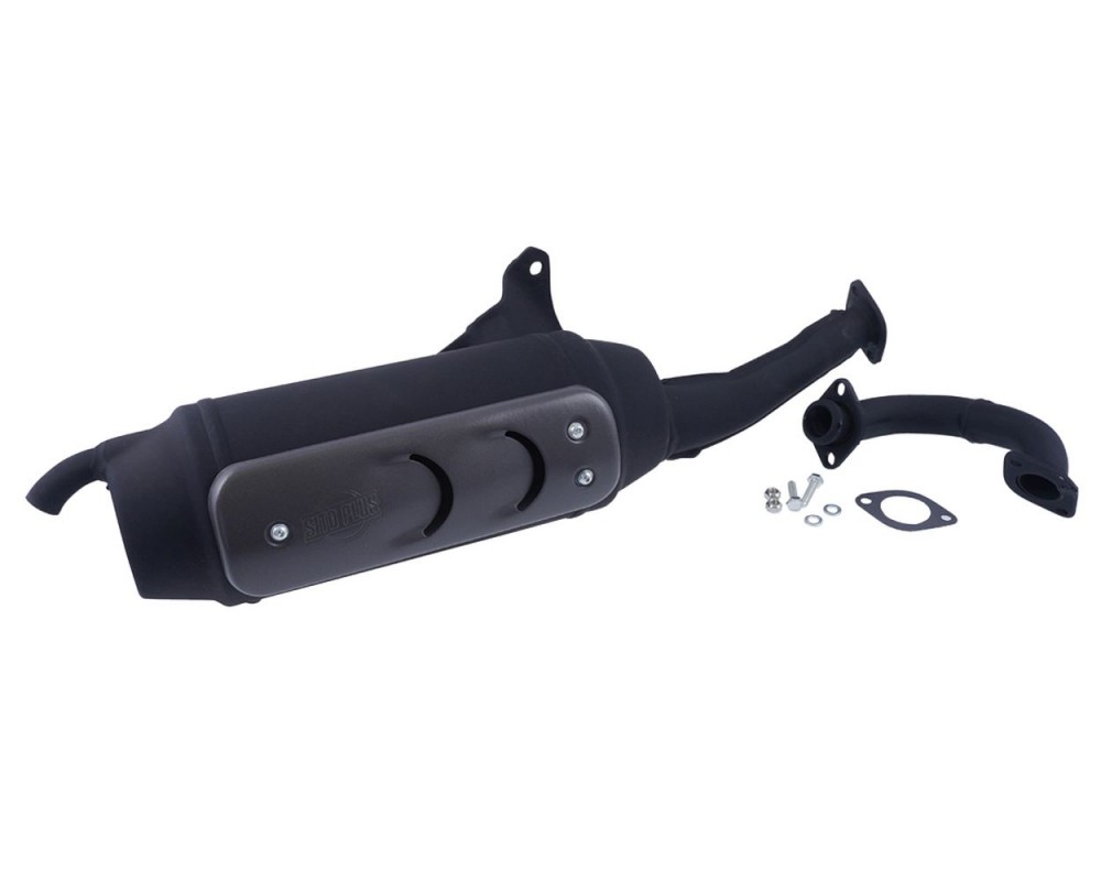Auspuff SITO Plus kompatibel fr Piaggio Zip Fast Rider, NRG, Typhoon