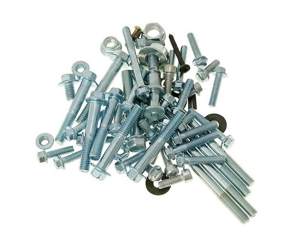 Schraubensatz fr Motor, Motorgehuse komplett Satz Kit  2-Takt China 1E40QMB CPI Hussar, Oliver, Explorer Iron, Spin GE, Generic Race GT, XOR2