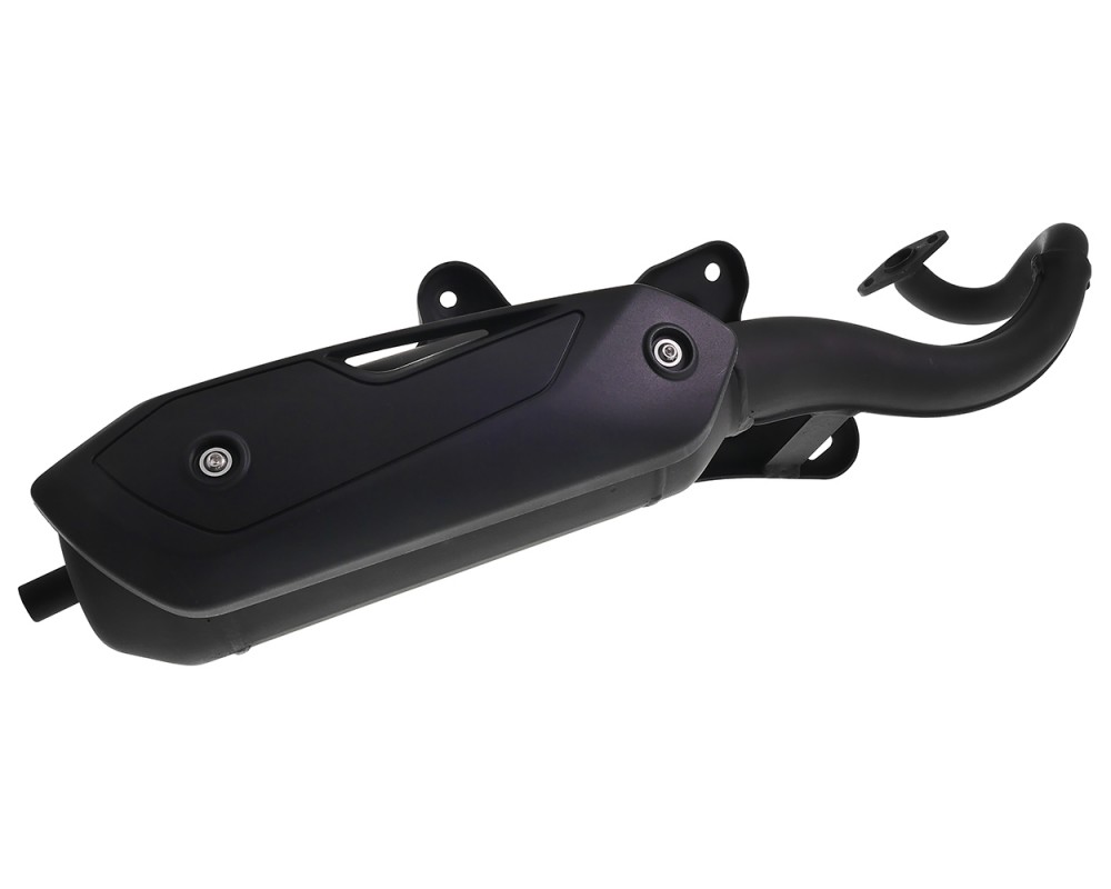 Auspuff TECNIGAS Silent Pro Black fr Peugeot liegend Peugeot Jetforce 50, Ludix 50