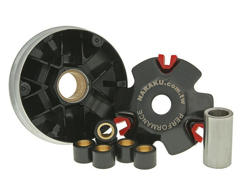 Variomatik NARAKU Sport komplett Kymco, SYM liegend Agility Grand Dink Super 8 9 Yup Jet 50ccm 2-Takt Variator