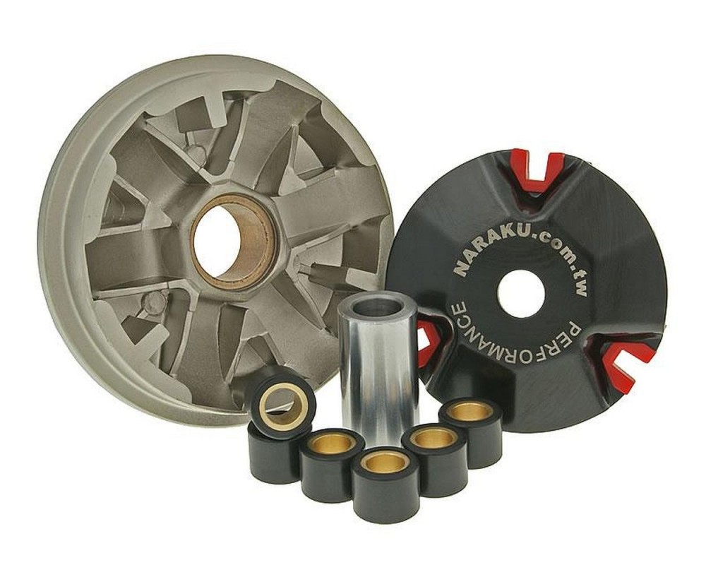 Variomatik NARAKU Sport komplett kompatibel fr Peugeot stehend / liegend Speedfight 1 2 3 4, Vivacity, Jetforce, Ludix, Honda Bali Variator