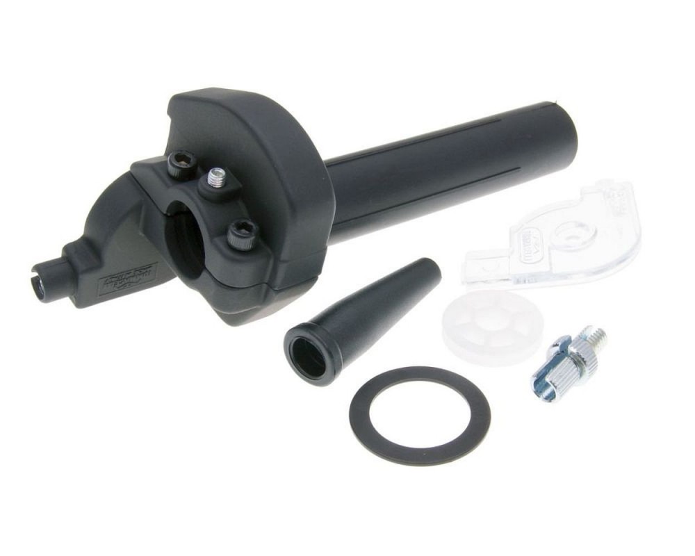 Gasgriff DOMINO Formula Kurzhub schwarz - universal
