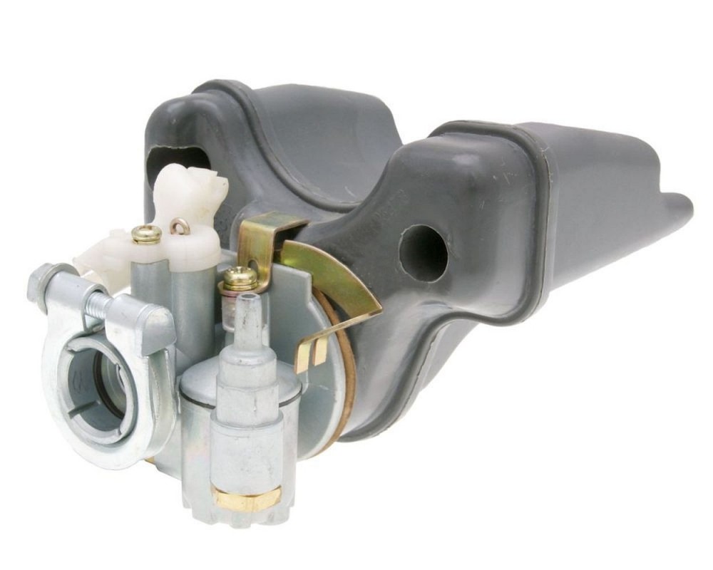 Vergaser 12mm  Luftfilterkasten Set Kit kompatibel fr Peugeot 103, 104, SP,  SPX 2-Takt LC Mofa