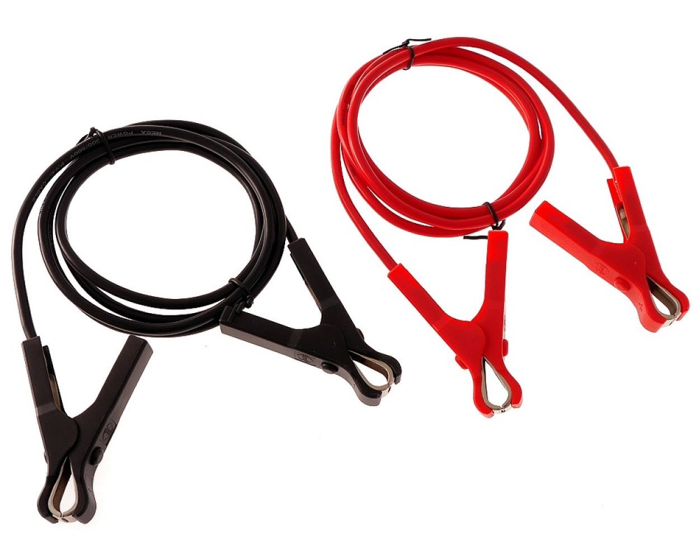 Starthilfekabel / berbrckungskabel 1,6m, 100A fr Motorrad, Roller, Quad, Moped, Mofa
