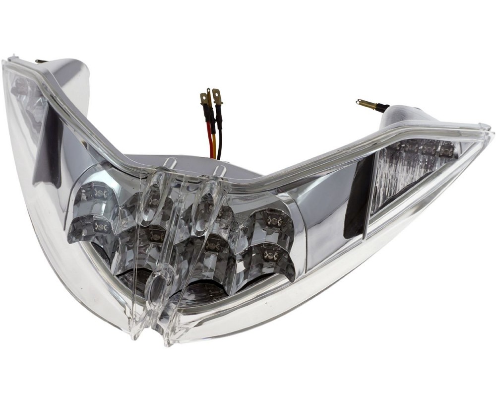 Rcklicht STR8 LED KLARGLAS inkl. Blinker Peugeot Jetforce