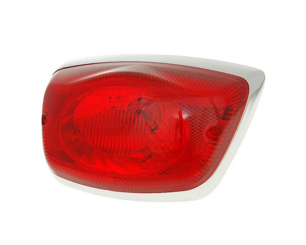Rcklicht komplett fr Vespa LX, LXV rot