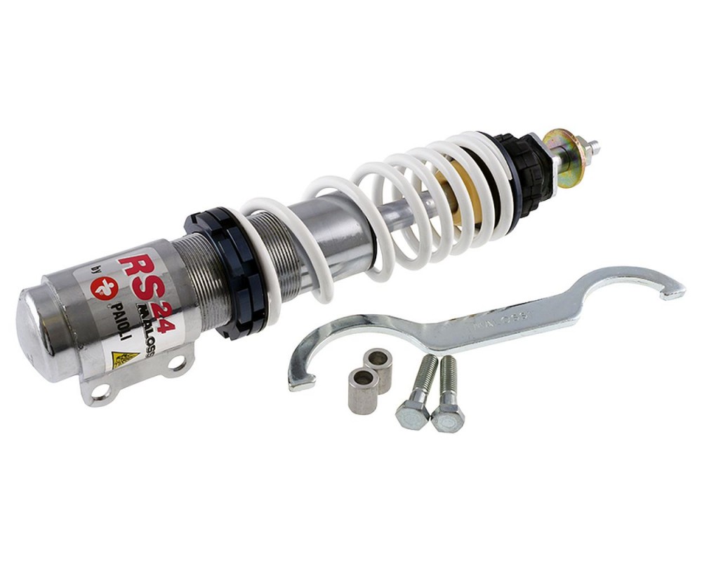 Stodmpfer MALOSSI RS24 Twin vorne kompatibel fr Piaggio Quartz, Sfera, ET2, ET4, Zip, Vespa PK Roller