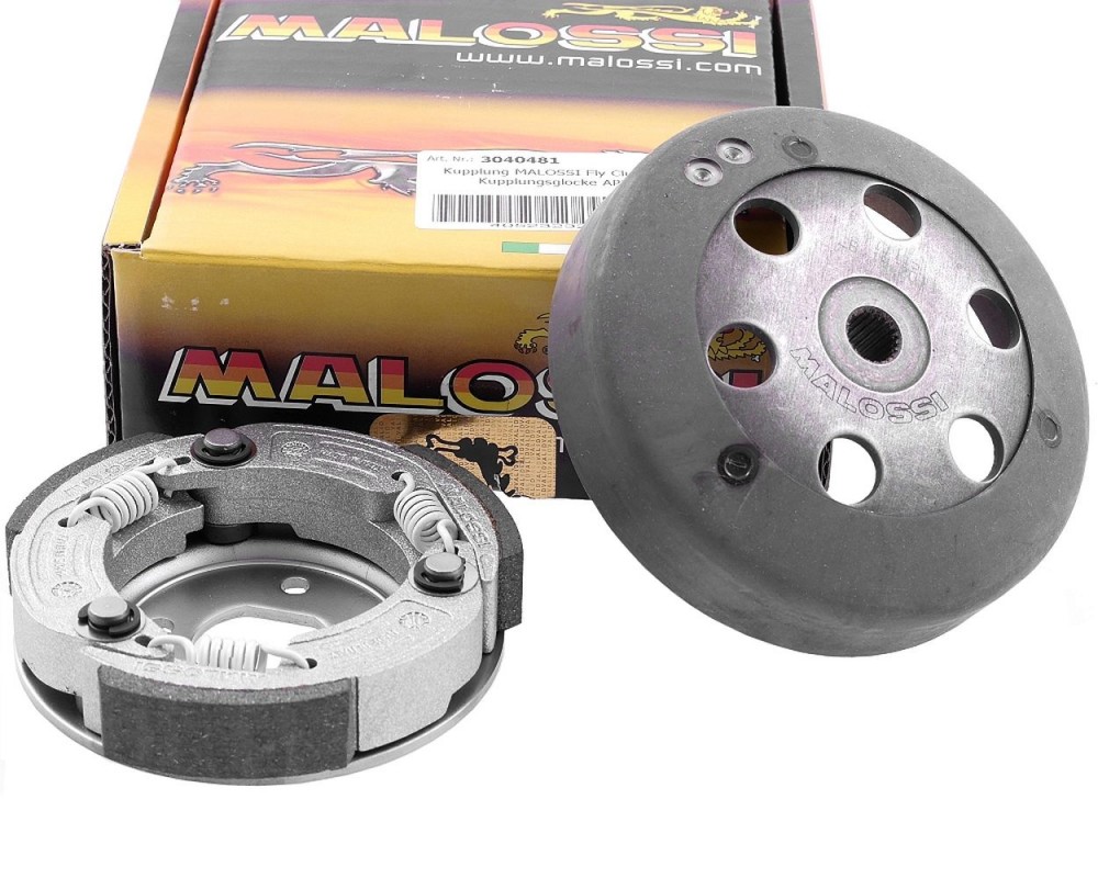 Kupplungskit MALOSSI Fly Clutch 107mm inkl. Kupplungsglocke kompatibel fr Piaggio, Peugeot, Aprilia, Kymco Ersatz Tuning Roller Moped