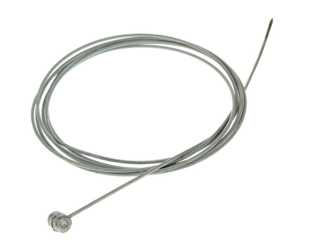 Bowdenzug Innenkabel 190cm x 1,6mm mit Nippel 6mm x 6mm