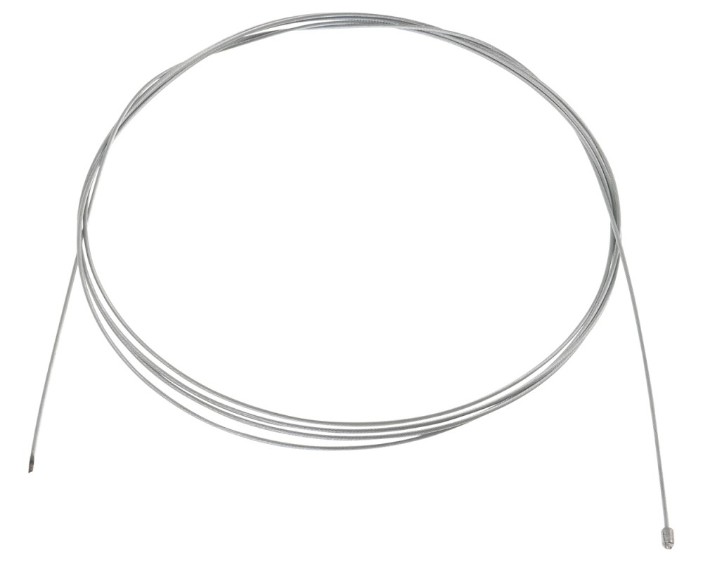 Bowdenzug Innenkabel 210cm x 1,3mm mit Nippel 3mm x 4mm