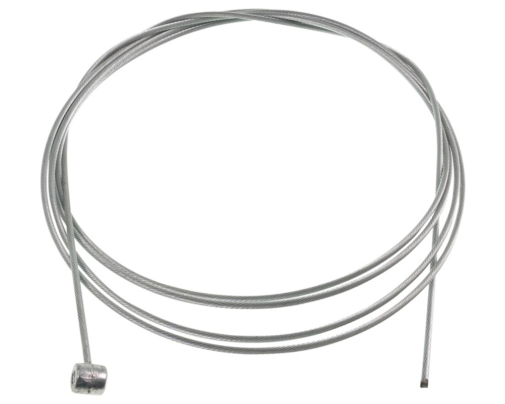 Bowdenzug Innenkabel 2m x 2,0mm mit Nippel 8mm x 8mm