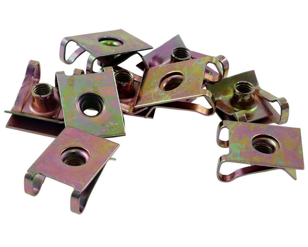 Blechmutter Satz mit M5 Metrisch Gewinde 10 Stck