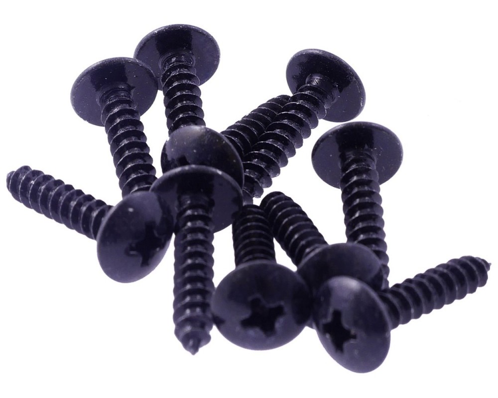 Blechschraube kreuzschlitz Set 4,0x20 schwarz 10 Stck