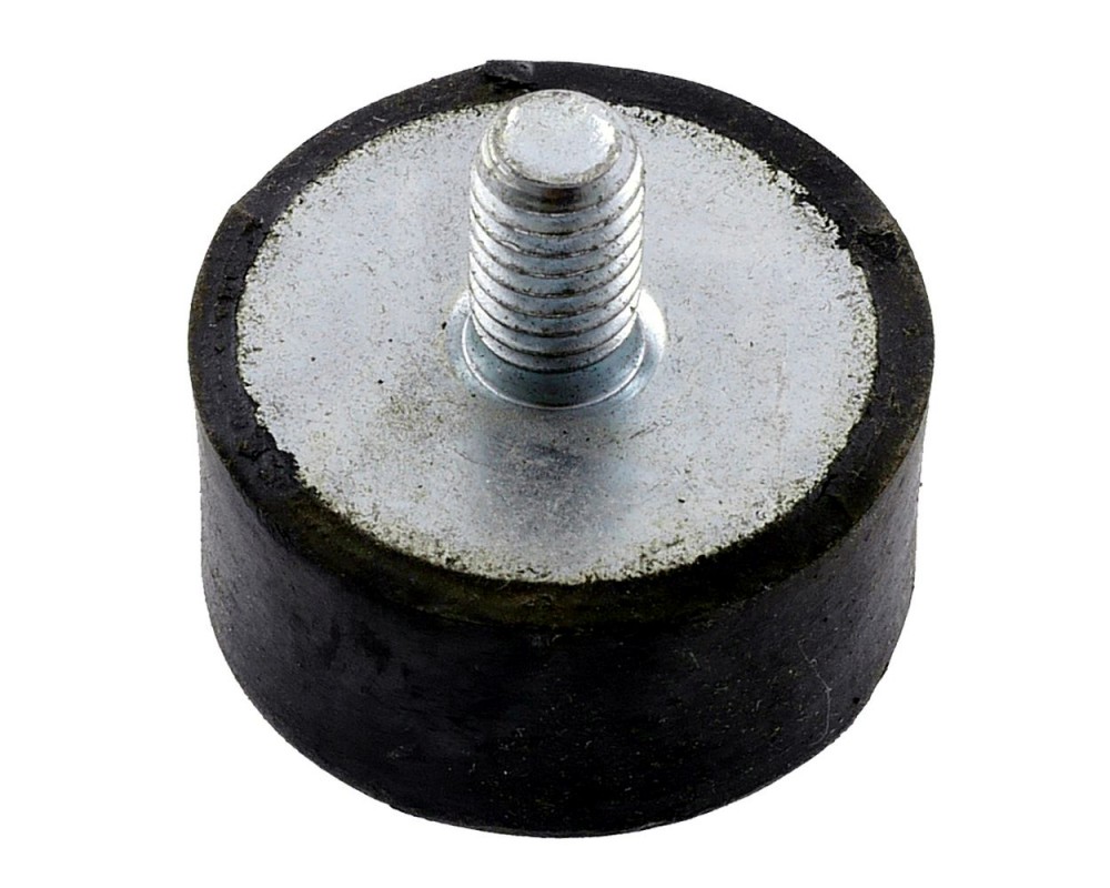 Gummipuffer SIP Sitzbank, Metall, M6x10mm Durchmesser:25x12