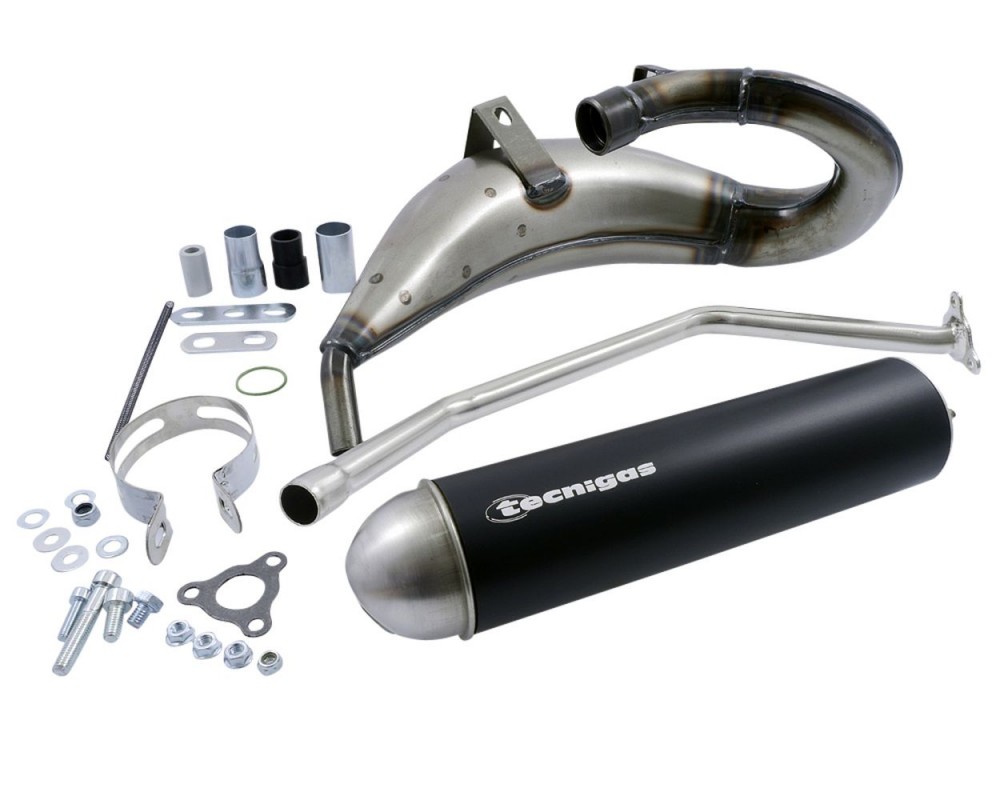 Auspuff TECNIGAS E-Nox Steel fr Rieju / MH / Peugeot