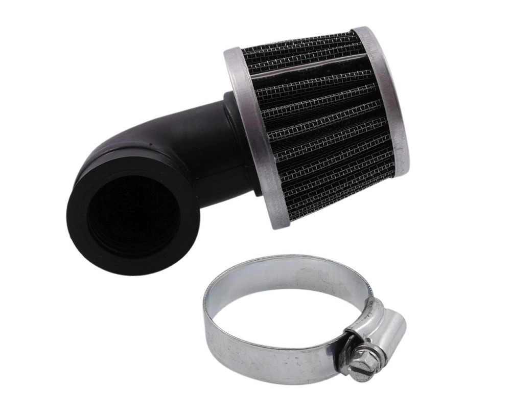 Luftfilter Power 90 Grad - 28mm Anschlussweite
