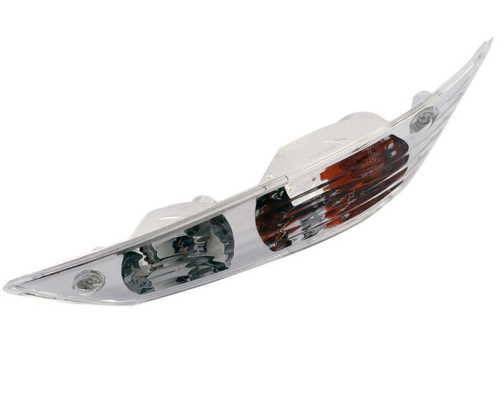 Blinker ORIGINAL vorne links komplett Klarglas Piaggio Zip 2 50ccm 100ccm 125ccm 2-Takt 4-Takt, Zip SP2 mit Leuchtmittel CM062701