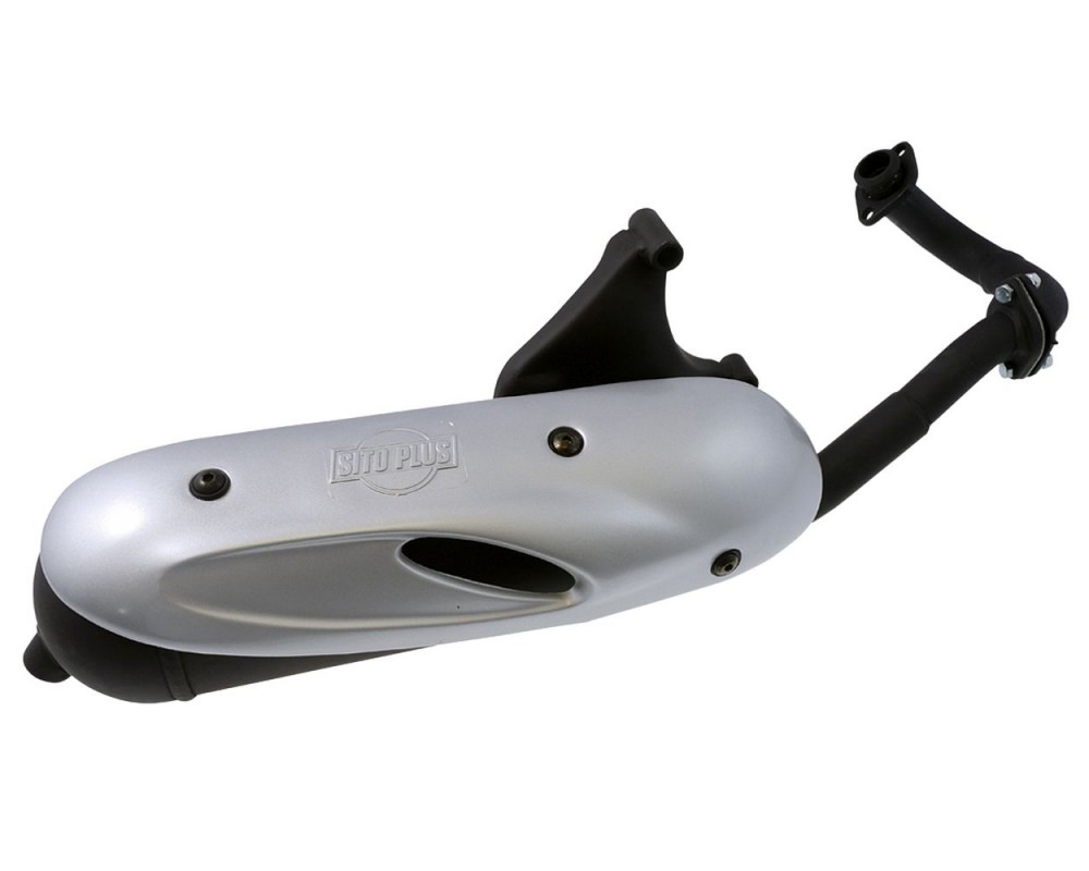 Auspuffanlage SITO Plus kompatibel fr Piaggio Sfera 50 Serie,Sfera 80,Liberty 50
