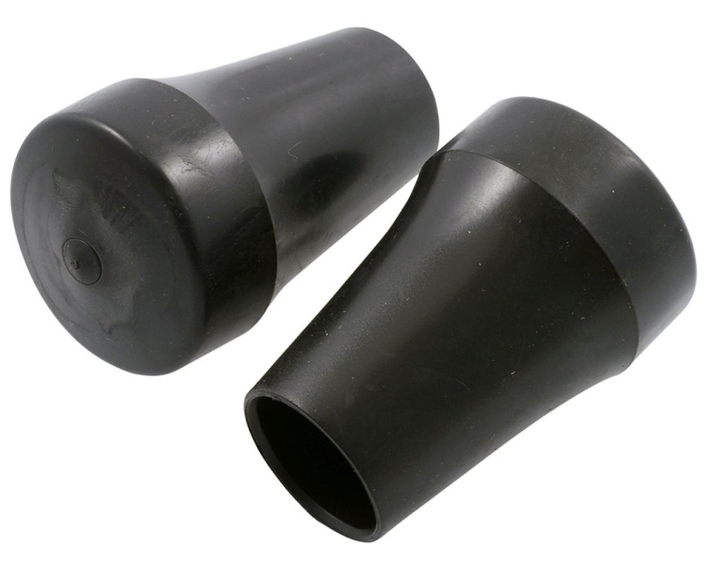 Stnderfu ORIGINAL 22mm schwarz 2 Stck Hauptstnder, Gummi Piaggio, Vespa Classic PK PX COSA LML Set Kit, Satz, Paar 50 80 100 125 150 200