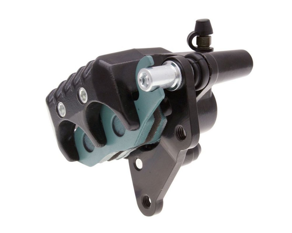 Bremssattel / Bremszange Bremse vorne schwarz komplett kompatibel fr Aprilia Sport City One, Gilera Runner, Piaggio Fly, Beverly, Vespa GTS, GTV