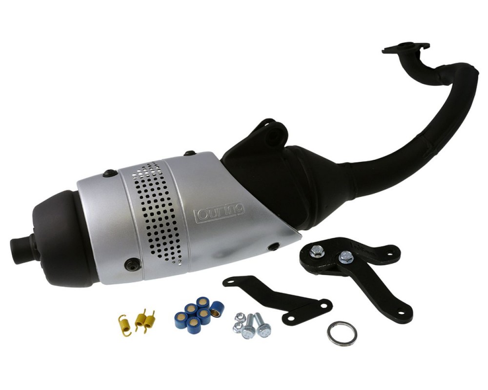 Auspuff LEOVINCE Touring fr MBK Ovetto, Yamaha Neos