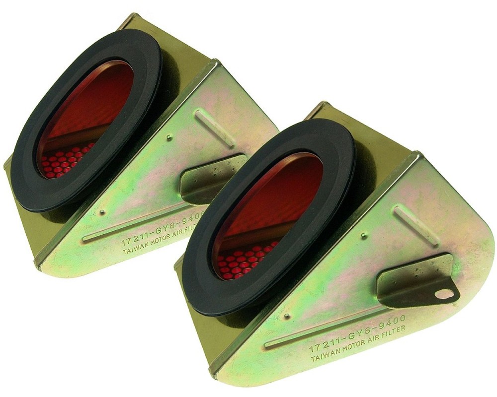 Set 2x Luftfilter Einsatz 17211 125cc, 150cc GY6 China 4takt