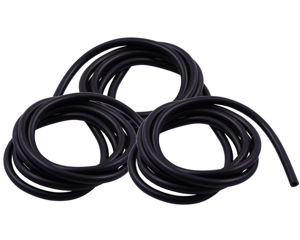 lschlauch / Unterdruckleitung 3x5mm - 3m lleitung schwarz universal Roller, Mofa, Moped, Mokick, Motorrad, Enduro