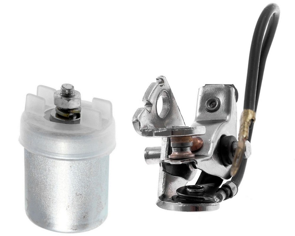 Kondensator Zndkontakt Set Unterbrecher fr Bosch Zndung Puch Maxi Kreidler Hercules Sachs Ciao Prima Mofa Moped