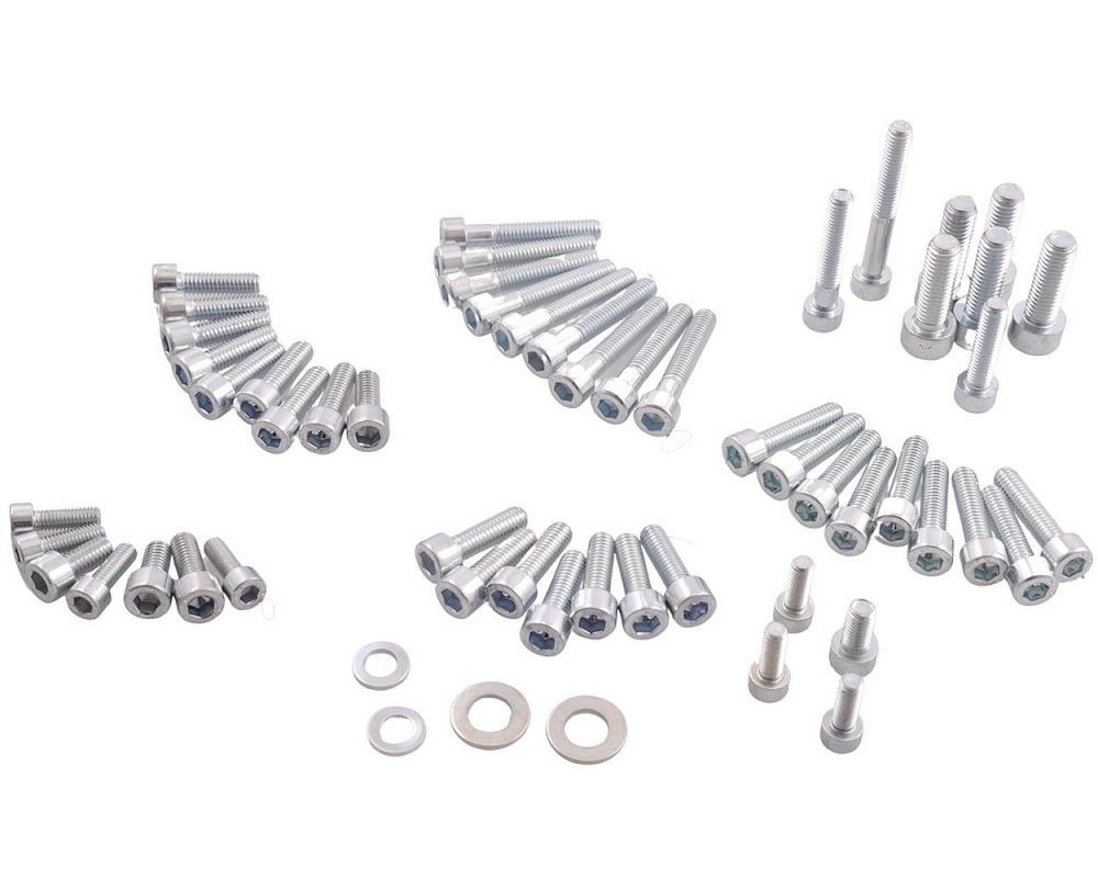 Schrauben Set R&D fr Motor, Motorblock, komplett Satz, Kit kompatibel fr Minarelli Yamaha Aerox, MBK Nitro, Aprilia SR 50, 50ccm, 2-Takt