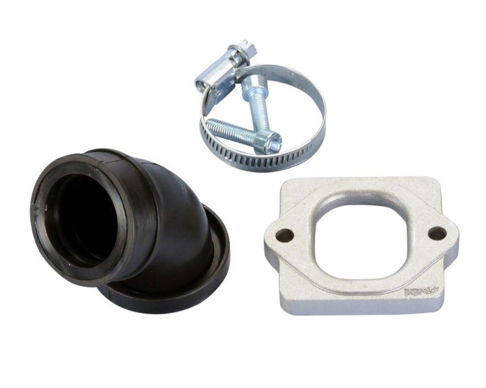 Ansaugstutzen 28/33mm POLINI 360 fr Piaggio mit 26/28 Mikun