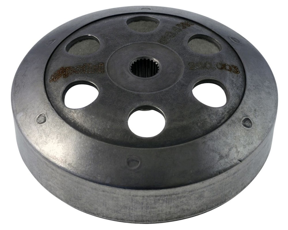 Kupplungsglocke POLINI Speed Bell 107mm kompatibel fr Piaggio, Peugeot, Kymco, SYM, GY6