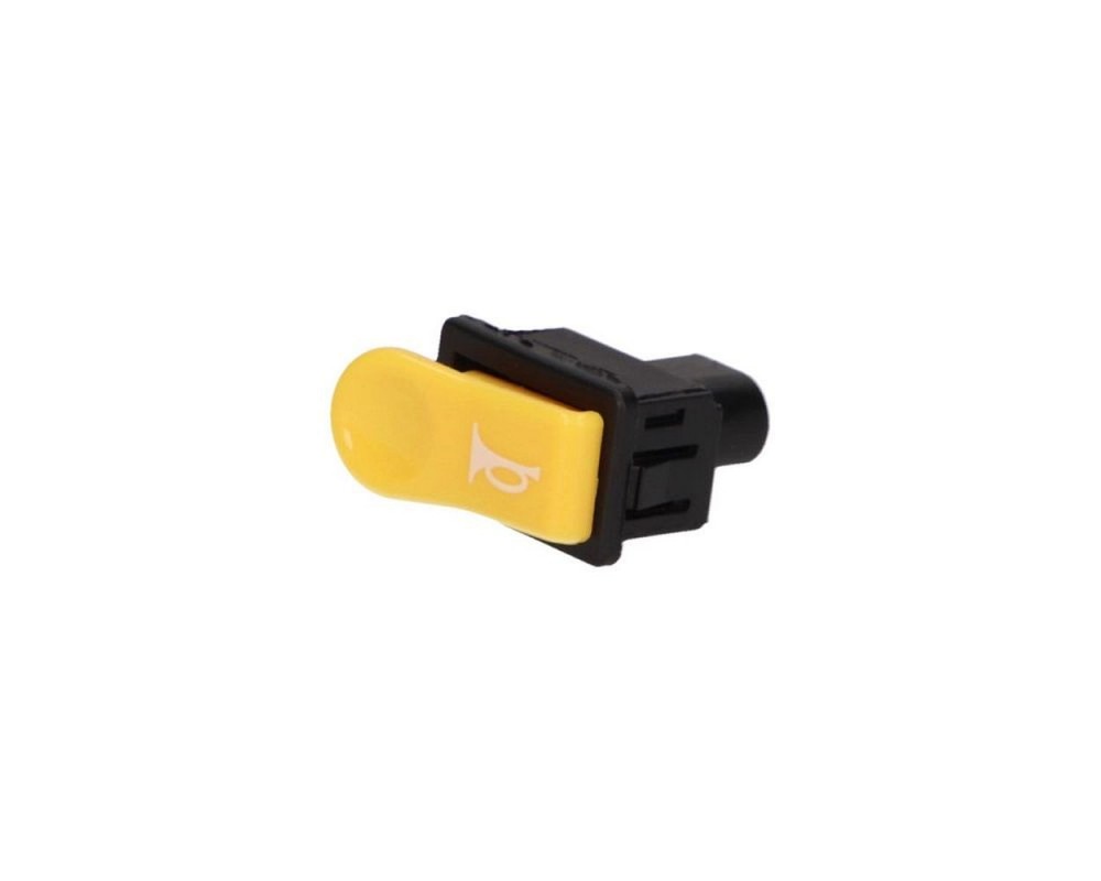Hupenknopf schwarz / gelb fr Piaggio, Gilera, Ape