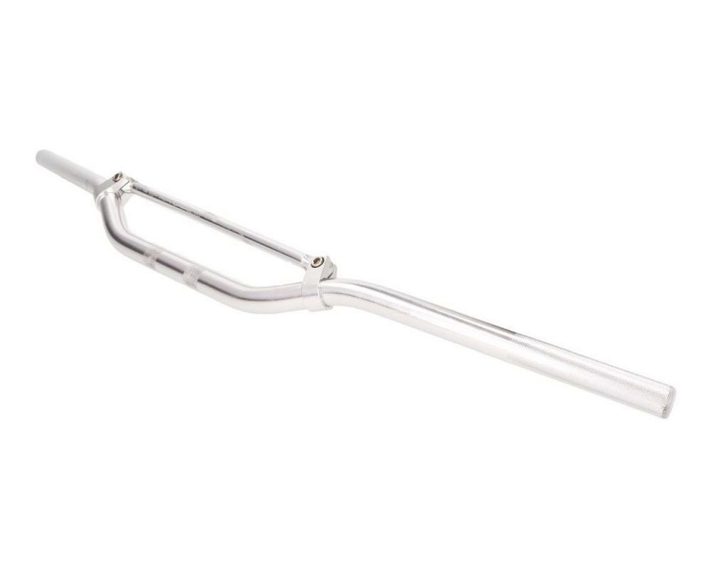 Lenker Enduro Aluminium mit Strebe silberfarben 22mm - 820mm