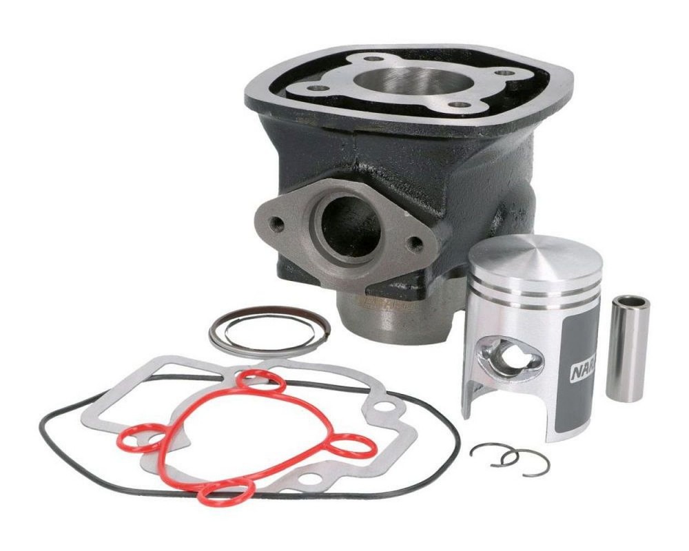 Zylinder NARAKU 50ccm fr Piaggio LC 5-eckig STANDARD Zylinder Kit Set kompatibel fr Gilera, Runner, NRG, Zip 2-Takt