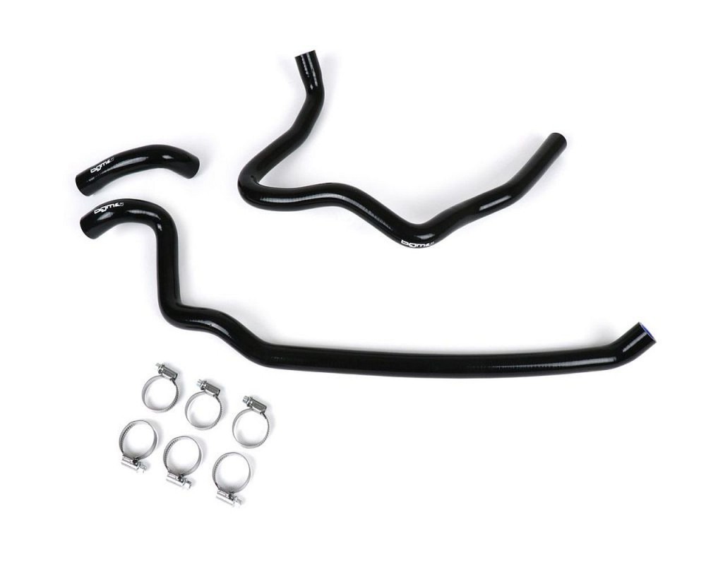 Khlerschlauch Set BGM schwarz, Silikon 180C kompatibel fr Vespa GT 125, 200, Vespa GTL 125, 200, Vespa GTS 125, 300, Vespa GTV 125, 250