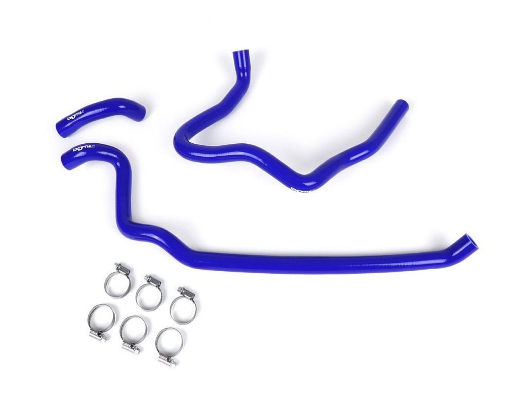 Khlerschlauch Set BGM blau, Silikon 180C kompatibel fr Vespa GT 125, 200, Vespa GTL 125, 200, Vespa GTS 125, 300, Vespa GTV 125, 250