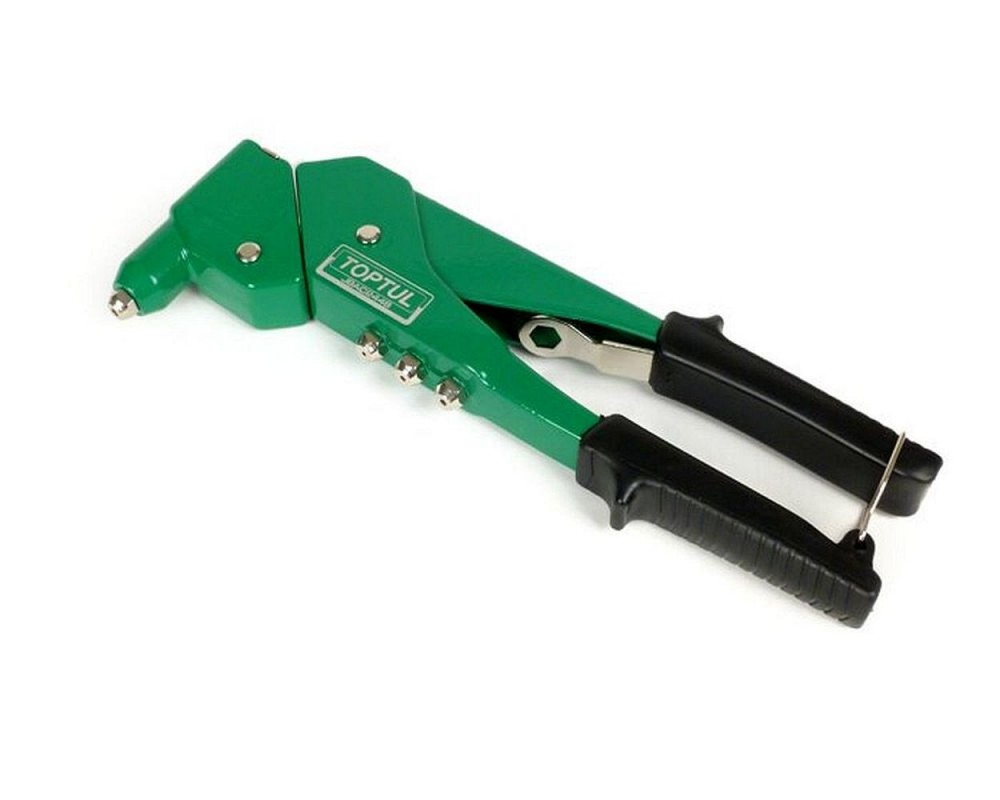 Nietzange Blindnietzange TOPTUL Kopf 360 Grad schwenkbar Werkzeug kompatibel fr Roller Moped Motorrad Vespa Lambretta Universal