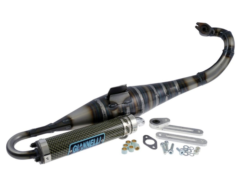 Auspuff GIANNELLI Reverse kompatibel fr Yamaha Aerox, MBK Nitro mit