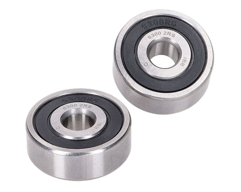 Radlagersatz NARAKU Vorderrad 2 Stck kompatibel fr GY6 50 mit 10mm Achse, Yamaha DT 50 R, ST, MX 6300 2RS Set