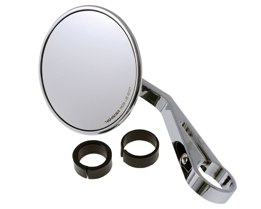 Spiegel MONTANA, rund,chrom, 1 Zoll 25,4mm, Motorrad