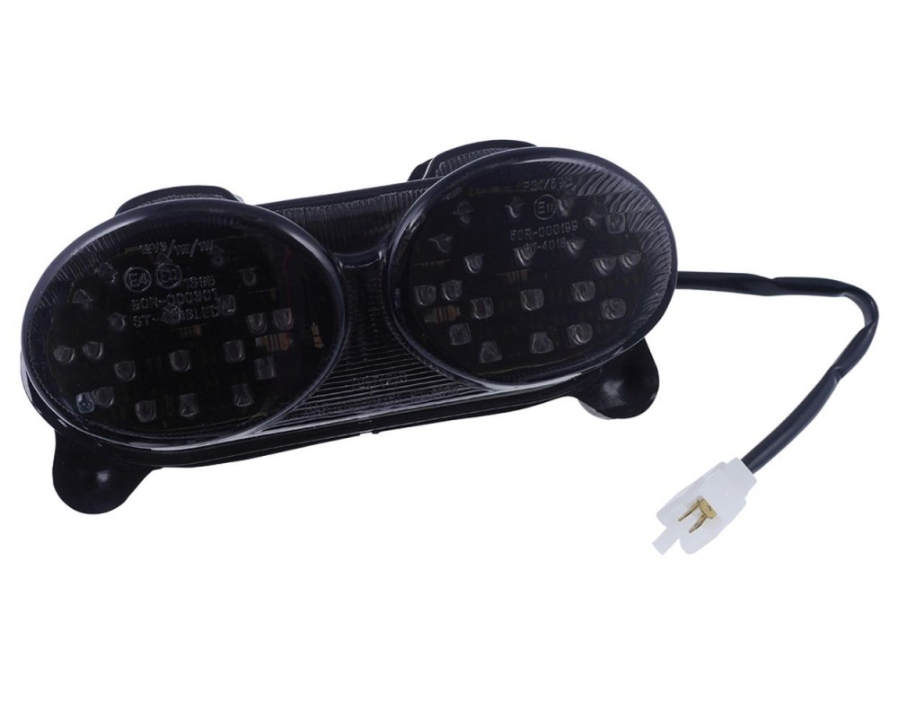 Rcklicht LED Motorrad getnt, kompatibel fr Kawasaki ZX-6R 98-02, ZR-7 00-01, ZX-9R 98-01