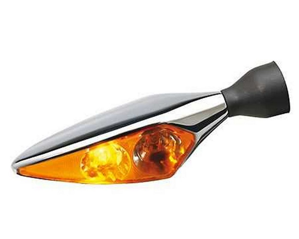 Blinker/Rcklicht Kellermann Micro Rhombus DF, chrom, hinten links, Motorrad