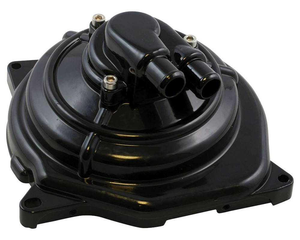 Wasserpumpe schwarz komplett kompatibel fr Yamaha Aerox 50 MBK Nitro SR50 Jog Minarelli liegend LC Wasserpumpendeckel