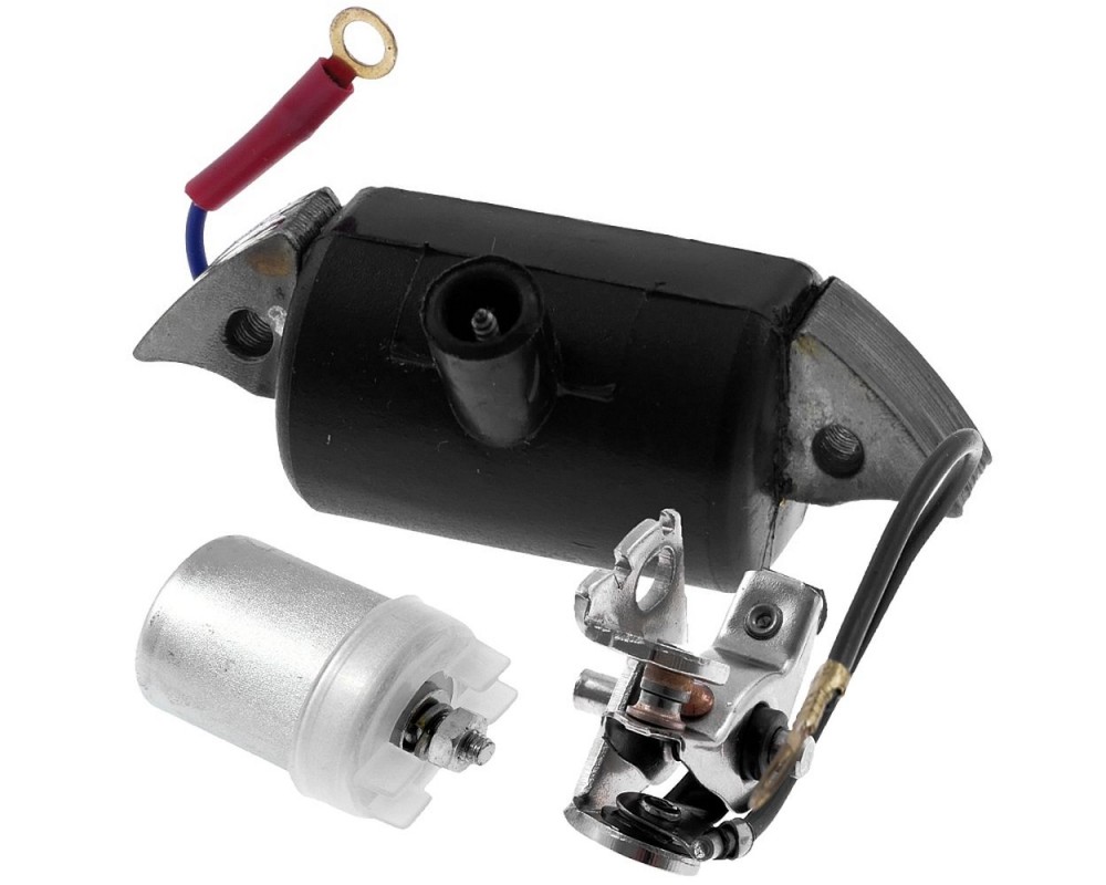 Zndspule + Zndkontakt + Kondensator fr Bosch Zndung, Puch, Kreidler, Hercules Mofa Moped Mokick