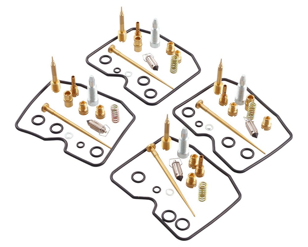 Vergaser Reparatursatz Set 4x fr Suzuki GSF 600 Bandit GSF600 GN77B -1999 Wartungskit Dichtungsset Ersatz Dichtungen