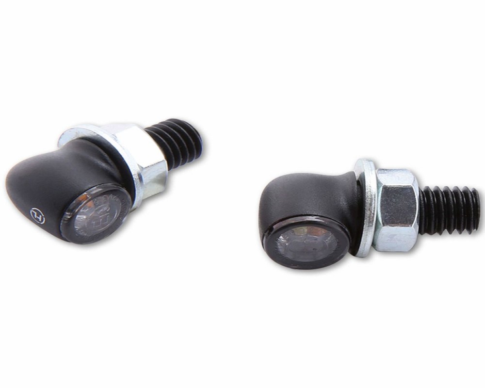 Rcklicht mit Blinker HIGHSIDER LED 3 in 1 Proton Two 12V Universal Mini mit ABE Roller, Motorrad, Schaltmoped, Quad, Mofa