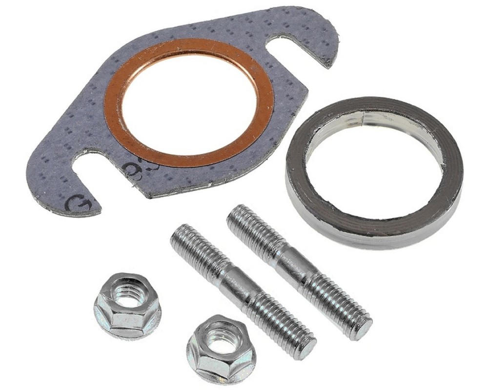 Auspuffdichtung / Krmmerdichtung Set mit Stehlbolzen M6 Universal kompatibel fr Minarelli, Piaggio, Peugeot Roller