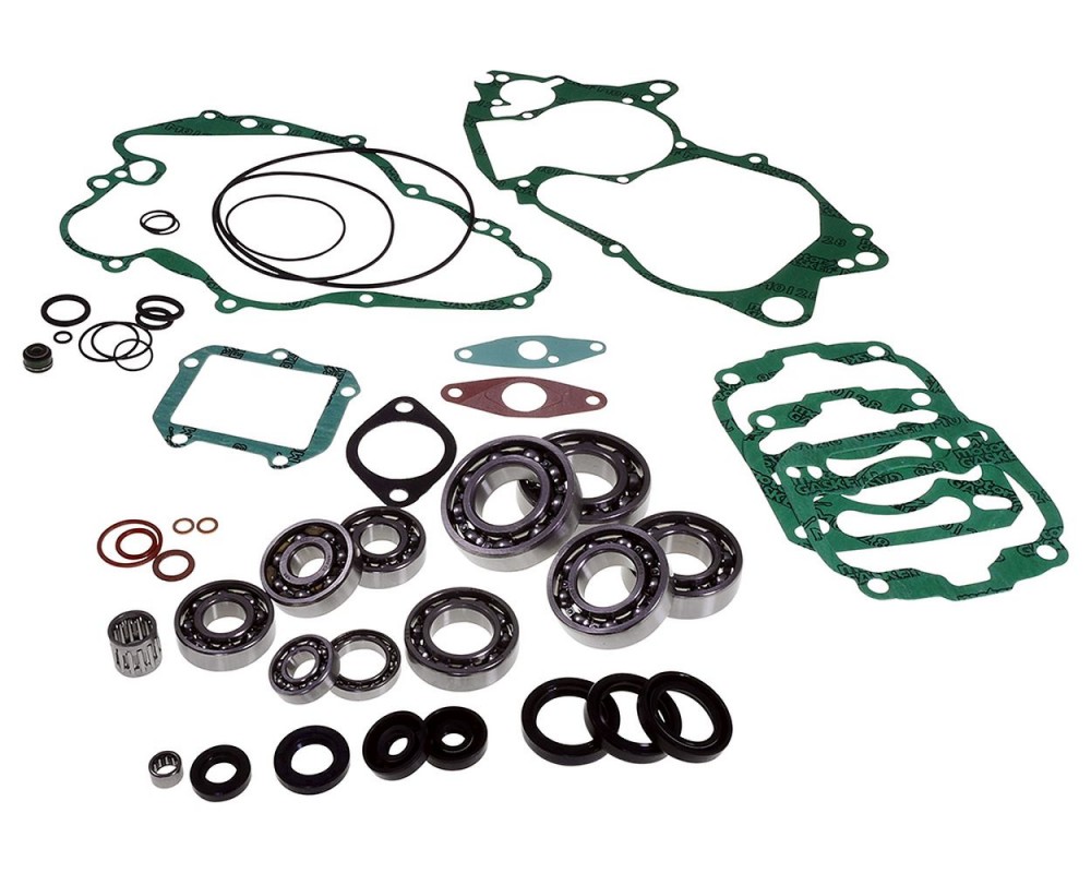 Motorlager Reparatursatz C3 inklusive Dichtungssatz kompatibel fr Aprilia RS, RX, MX, 125 Tuono, Rotax 122