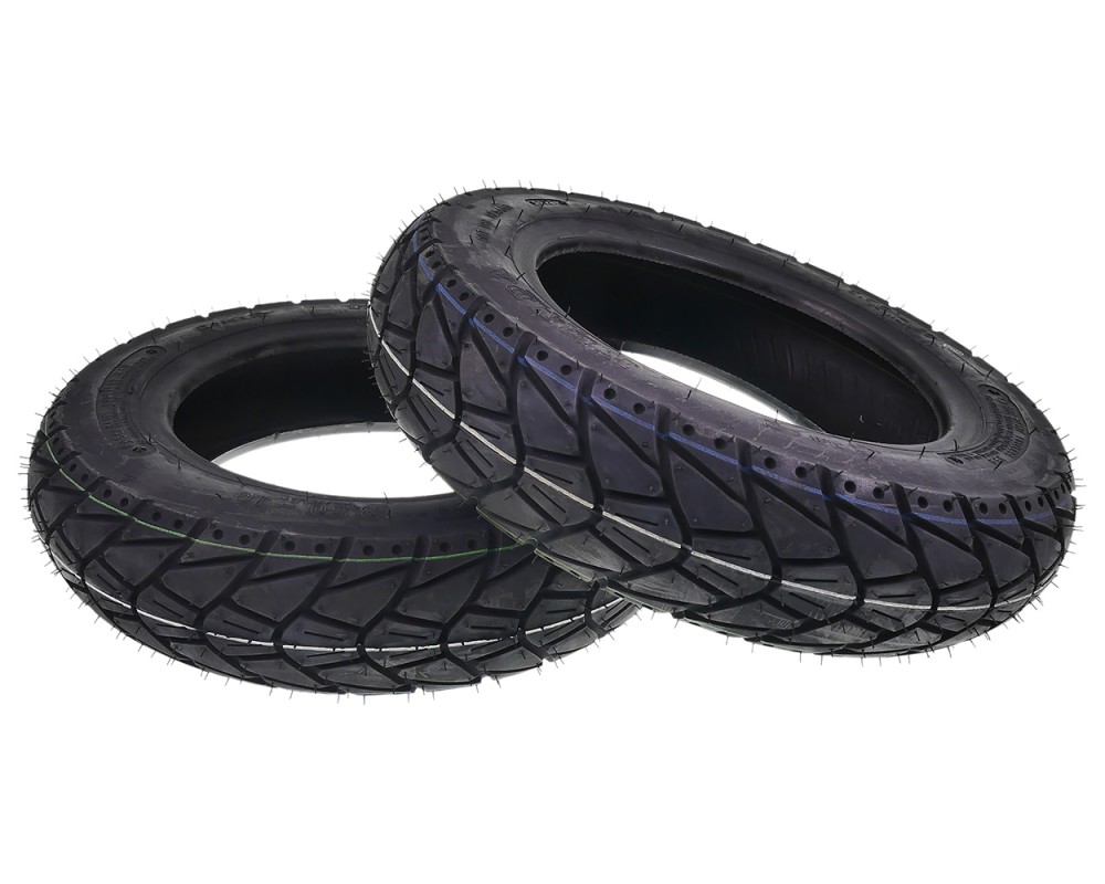 2x Winterreifen KENDA K415 3.50-10 2 Stck 4PR 56LTL MS Set Kit Roller 10 Zoll Allwetter